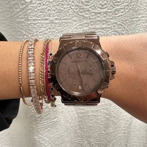 Michael Kors Chocolate brown watch.